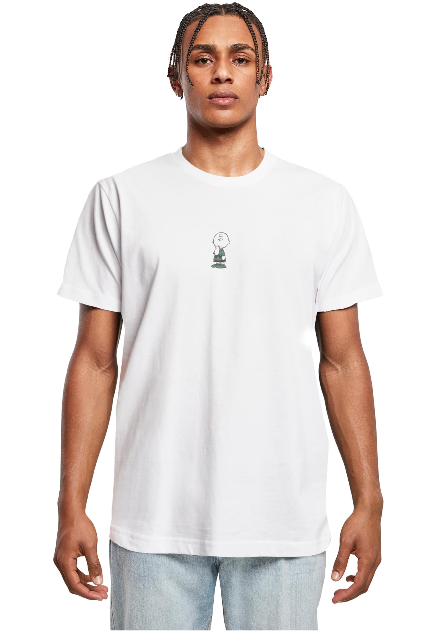 Merchcode Men's T-Shirt, White, L
