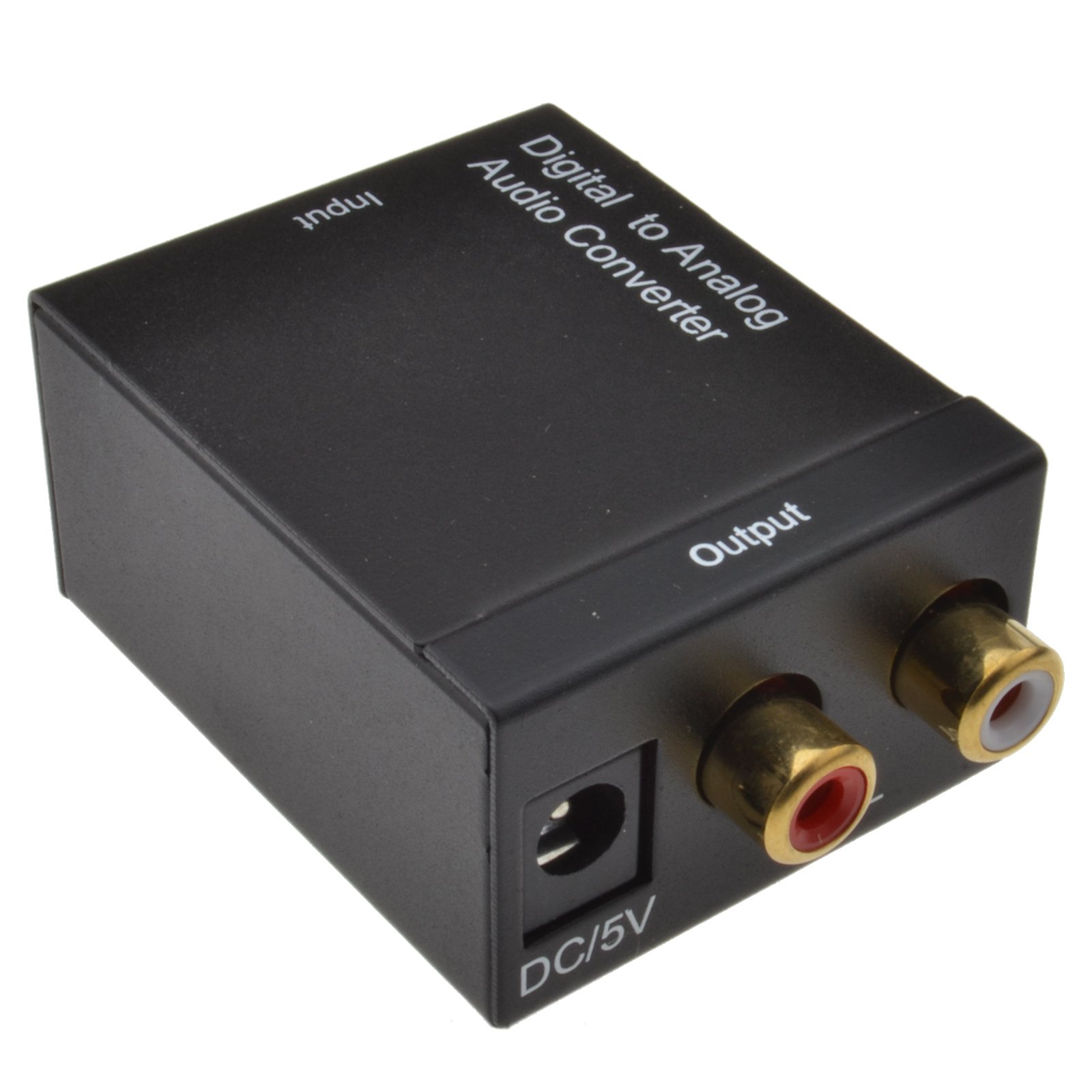 kenable Digital Toslinkkabel Optisches/Koaxialkabel Zum Analogon Cinch Audio Konverter