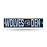 Rico Industries NBA Minnesota Timberwolves 16-Inch Plastic Street Sign Dcor