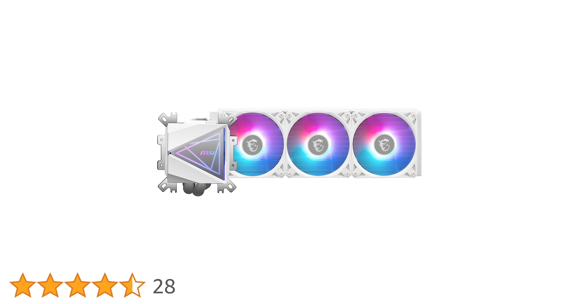 Amazon.co.jp: MSI MAG CoreLiquid I360 ホワイト - AIO ARGB CPU