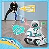 Panxer - RC Battle Tank for Eilik Robot, Crawler Car Toys with LED Lights and 2.4Ghz Remote Control, Single and Multi-Player Party Play Mode, Gifts for Boys & Girls, Eilik not included in this item.