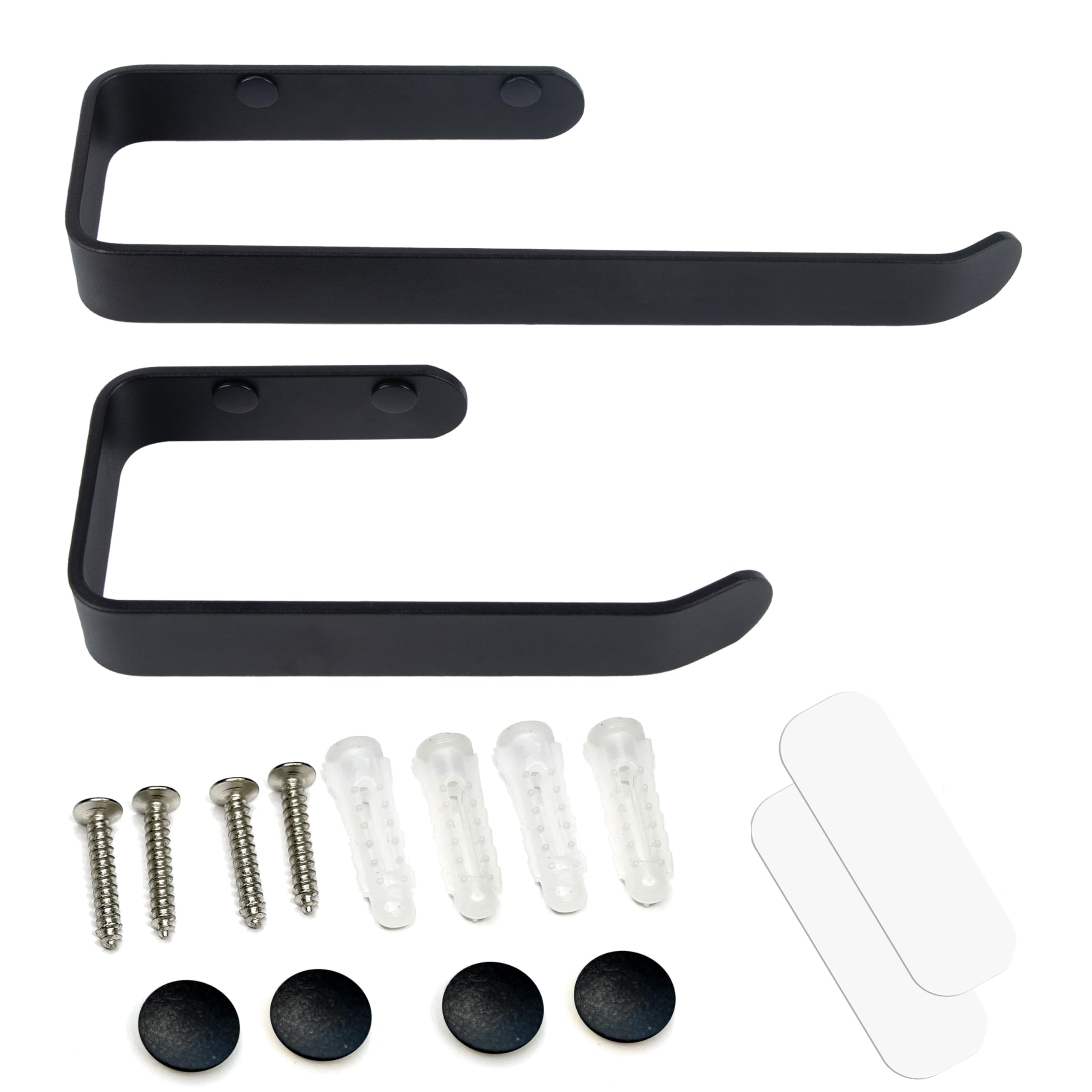 Toilet Roll Holder and Towel Holder Set, Hand Towel Holder - Image 4