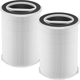 Lhari 2-Pack H13 True HEPA Filters for P200S/P200 Pro & G200S/G200 Air Purifiers - Activated Carbon, 99.99% Particle Capture
