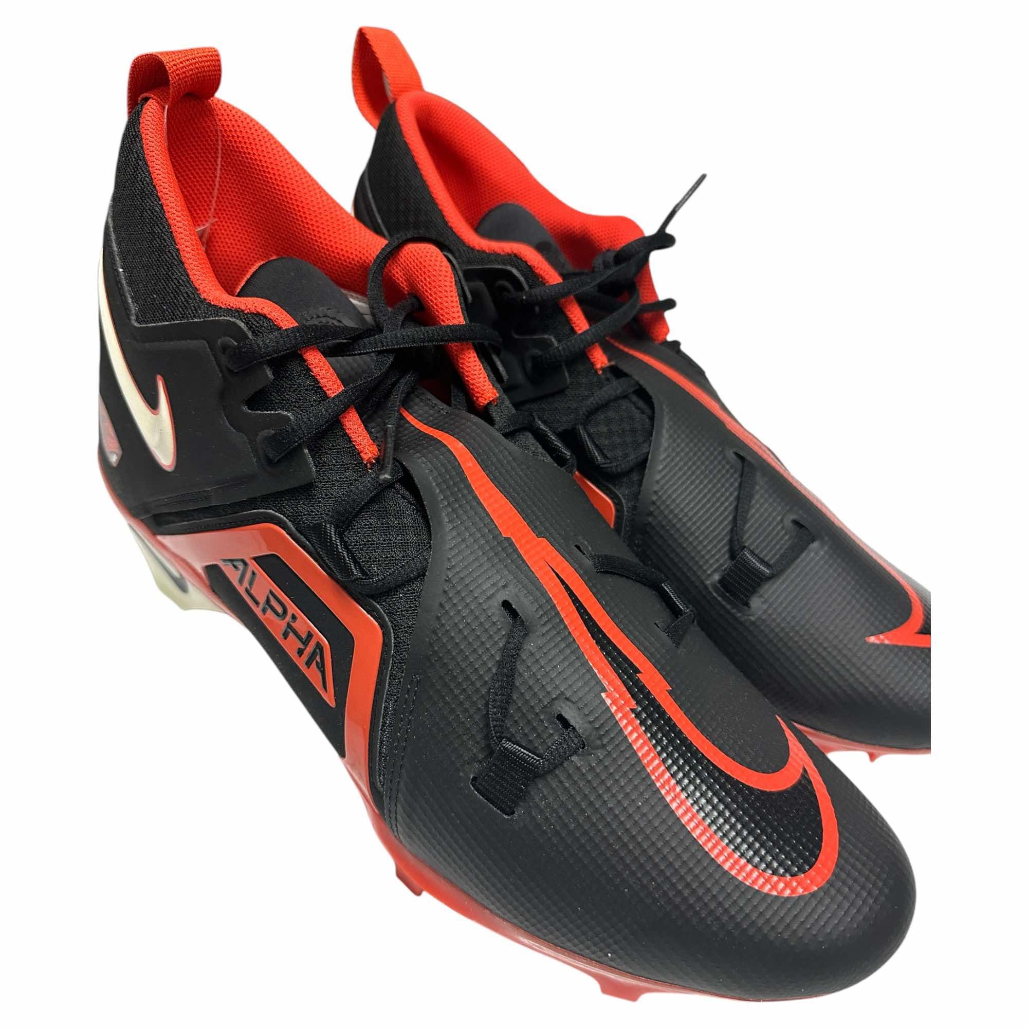 Nike Men's Alpha Menace Pro-3 Oregon State Beavers PE Football Cleats Shoes #DH3355-001 - Size Mens 15