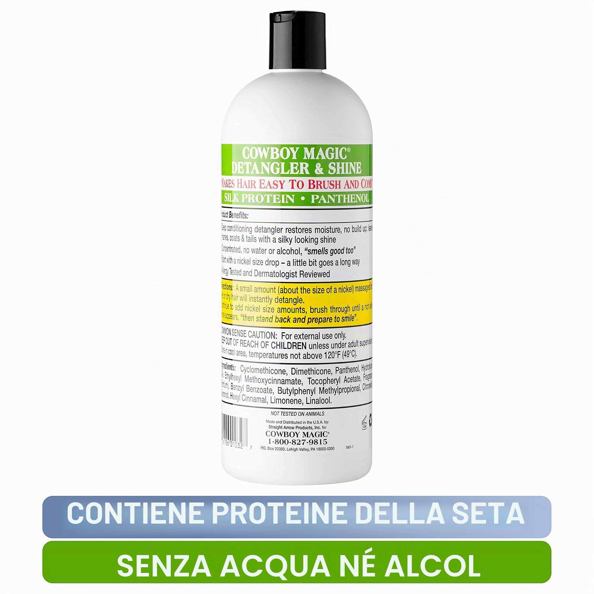 Cowboy Magic Detangler & Shine concentrato, 907,2 g