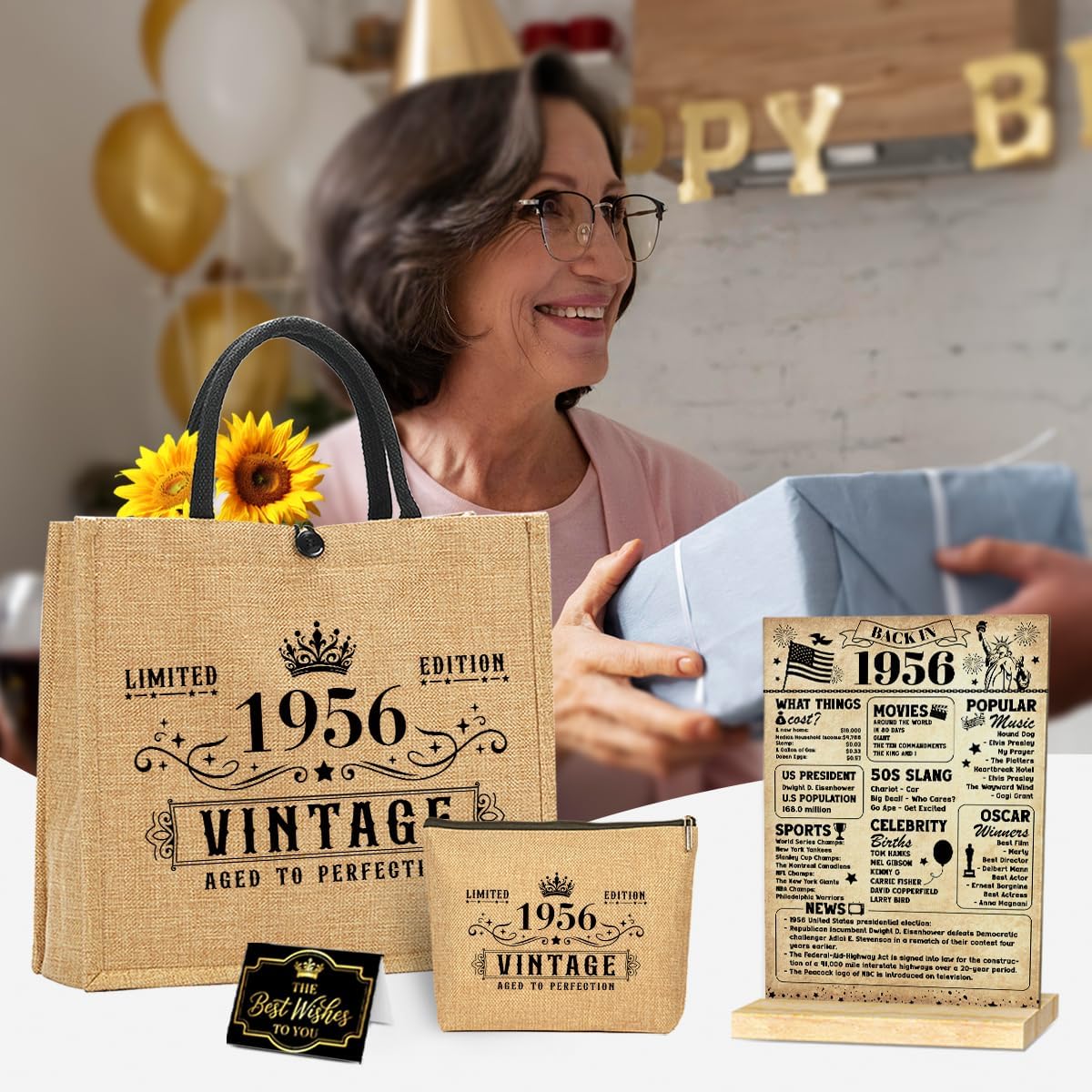 Birthday Gifts for 30th 40th 50th 55th 60th 70th 80th Women - Image 2