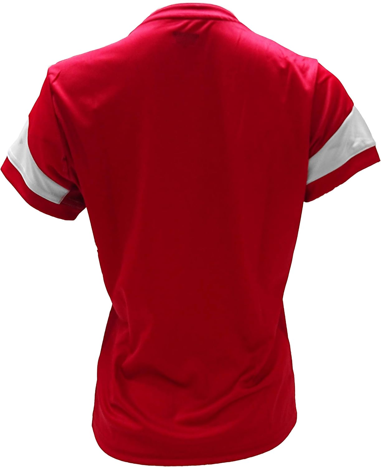 ARZA Peru Women Soccer Jersey Red - Fan Football Shirt V-Neck Short Sleeve 100% Polyester - Image 4