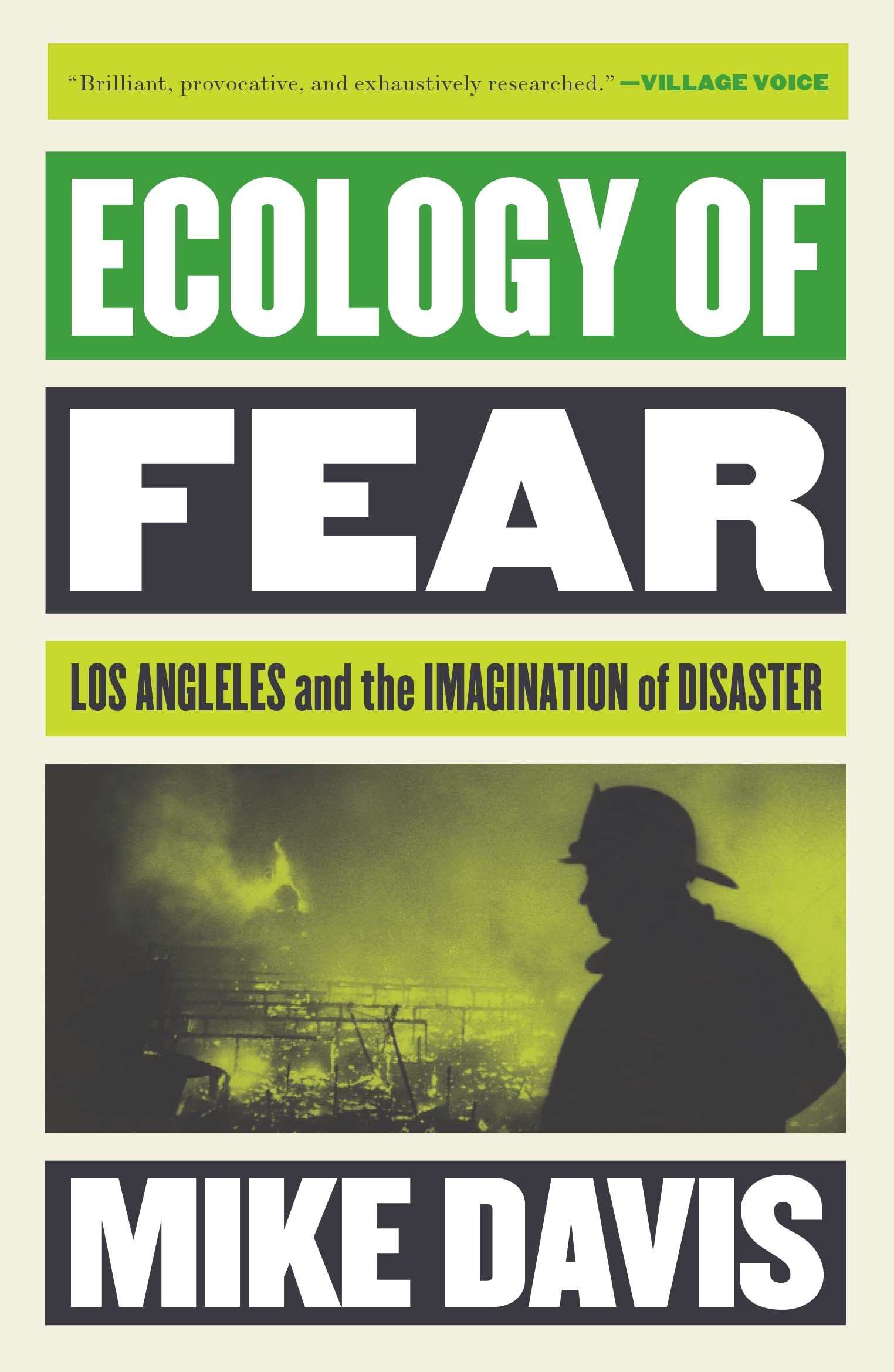 Ecology of Fear by Mike Davis (Paperback Book)