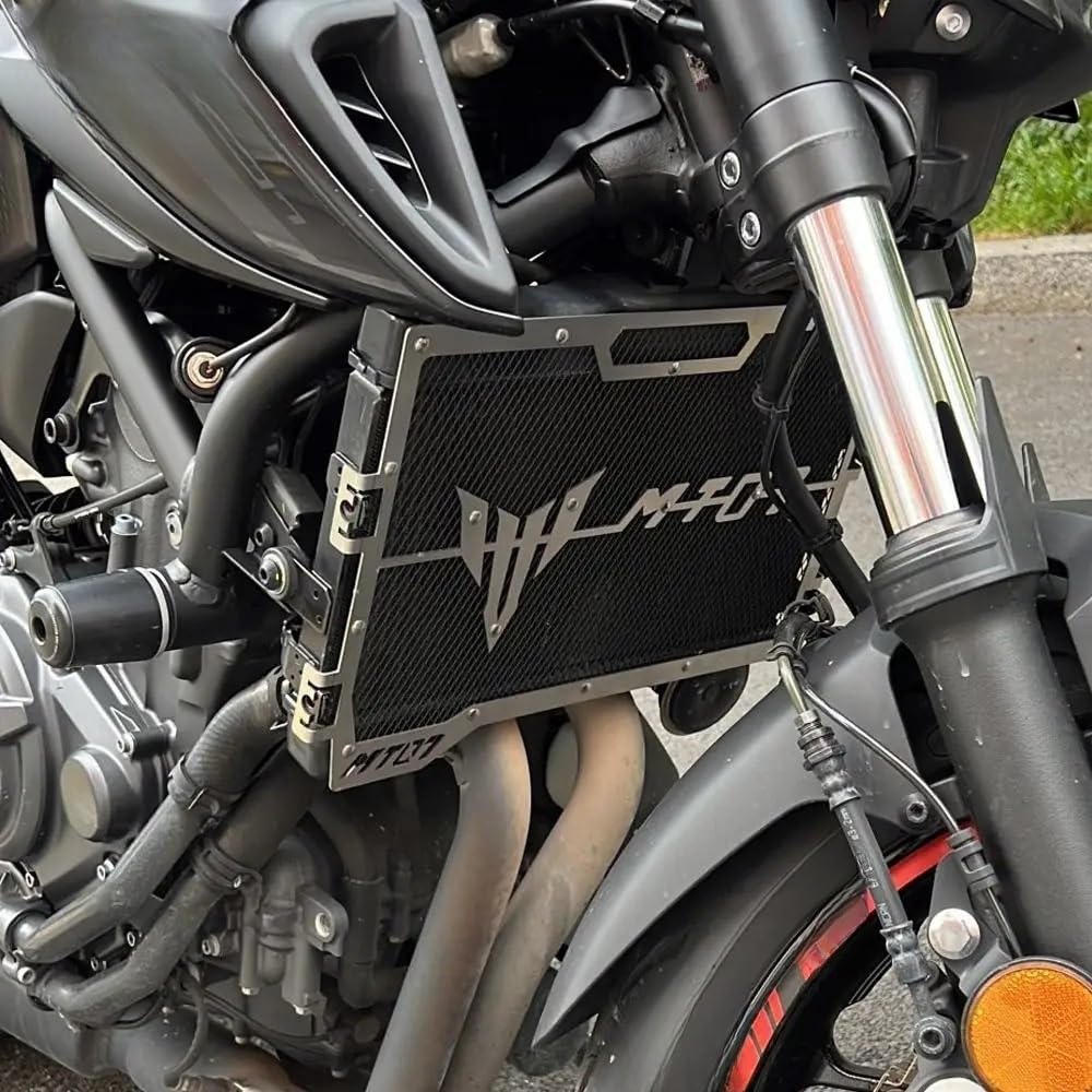 Motocicleta Rejilla De Radiador para MT-07 FZ-07 Cubierta Protectora Parrilla Radiador para Ya&maha MT07 FZ07 2014 2015 2016 2017 2018 2019 2020 2021 2022 2023 MT 07 FZ 07 Piezas