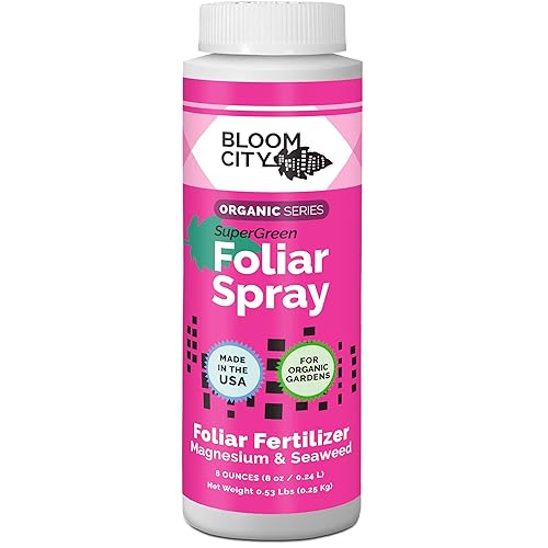 Miniatura 7 de Bloom City Spray foliar orgánico SuperGreen Kelp para plantas, cuarto de galón (32 onzas)