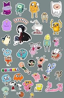 ملصق انيمي عشوائي، ملصق كرتوني ادفانتشر نوستالجيا