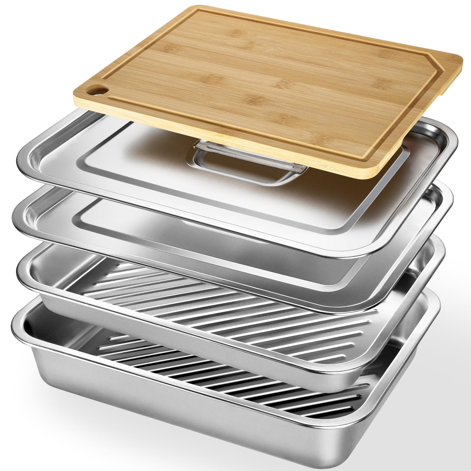 5-in-1 Grill Prep Tray and Carry System