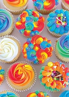 Buffalo Games - Rainbow Cupcakes - 300 Large Piece Jigsaw Puzzle