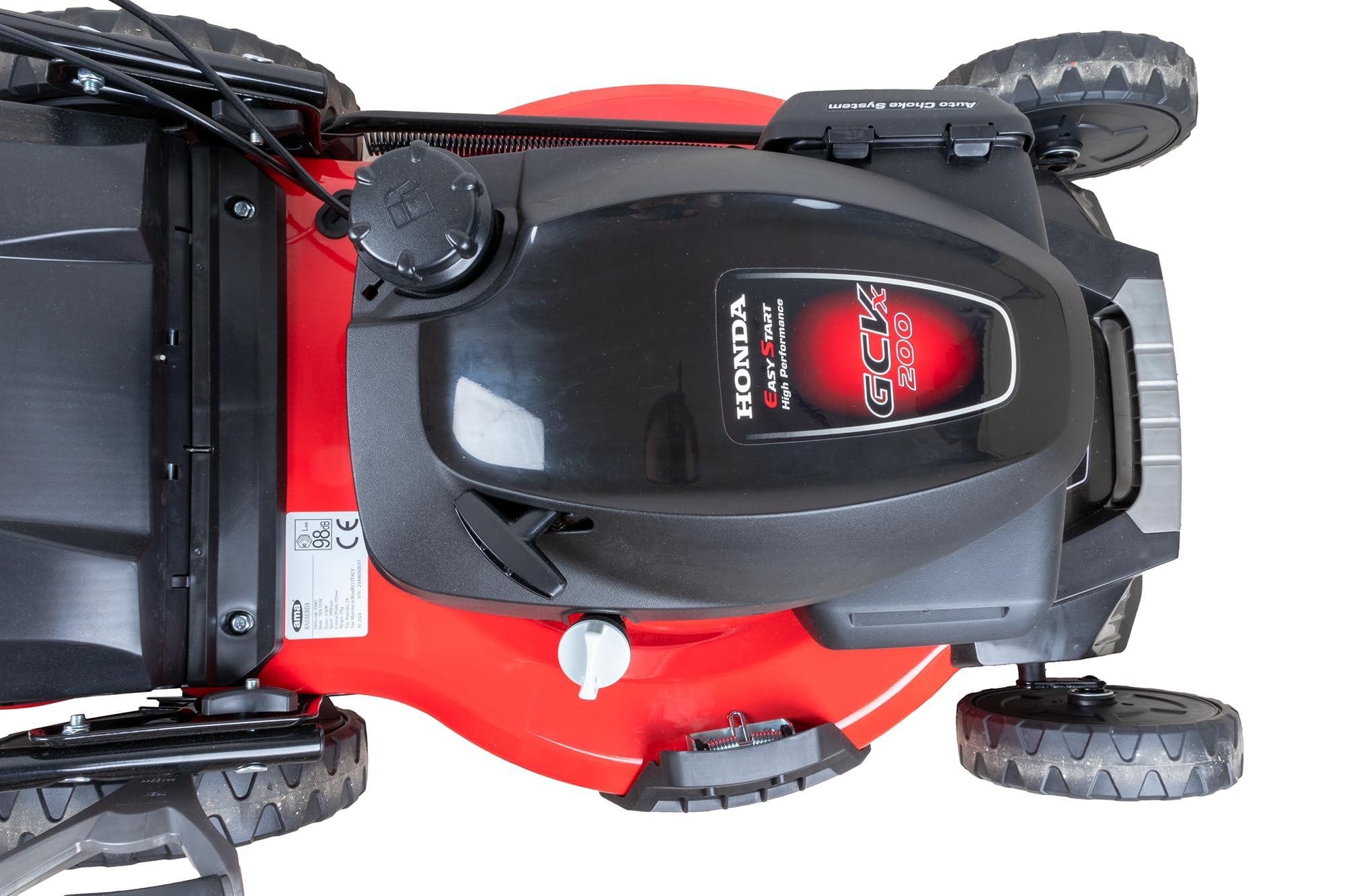 Ama Rasaerba a Trazione TRX 531H con Motore Honda GCV200 OHV, 53 cm di Taglio, Funzioni 4 in 1, Ideale per Giardini Fino a 2000 mq