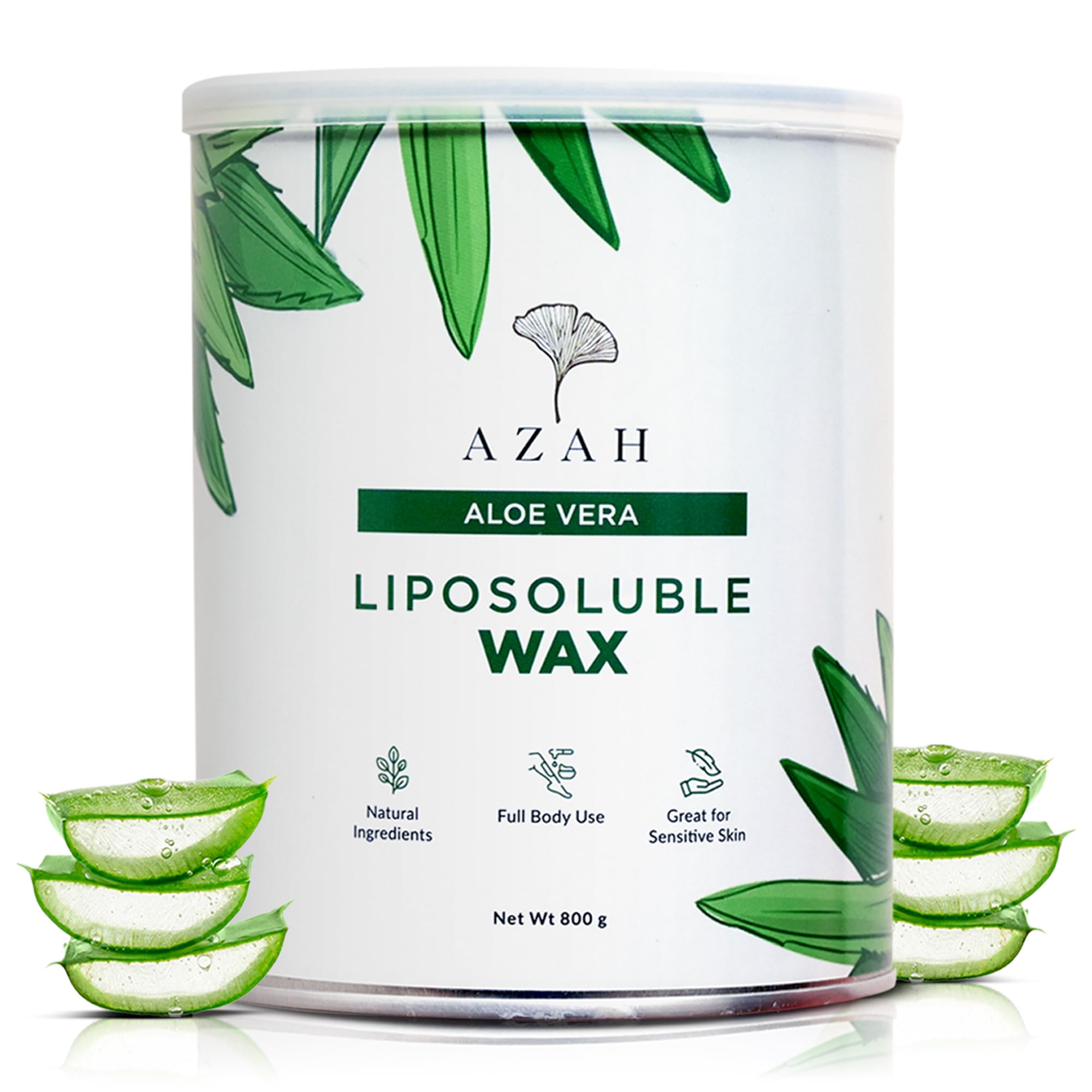 Azah Liposoluble Wax for Women| [800 GM] | Wax Beans | Hair