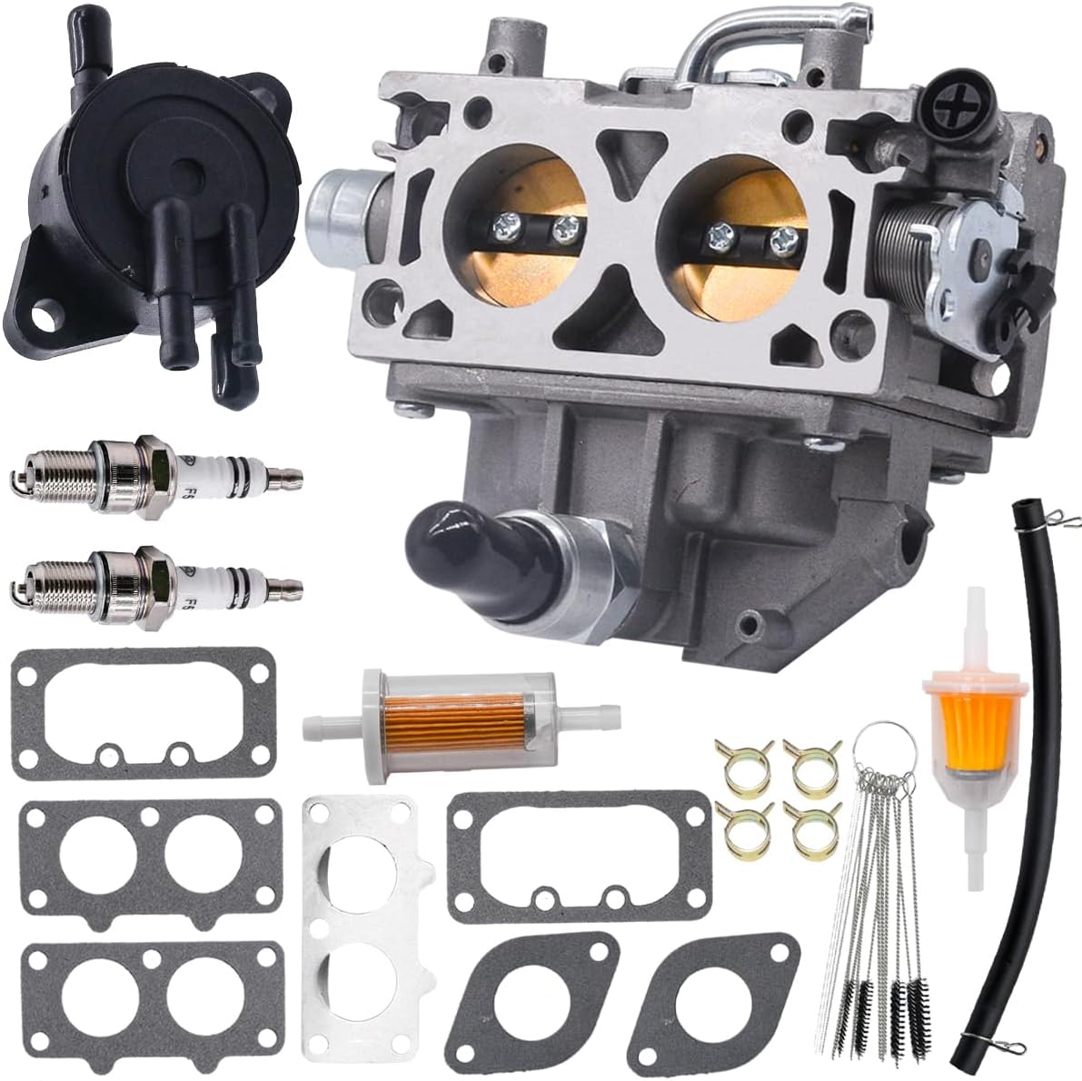 GX630 Carburetor with Fuel Pump for Honda GX630 GX630R GX630RH GX660 GX690 GX690R BK07A D Engine, Replaces 16100-Z9E-033 16100-Z9E-023 16100-Z9E-003 Carb