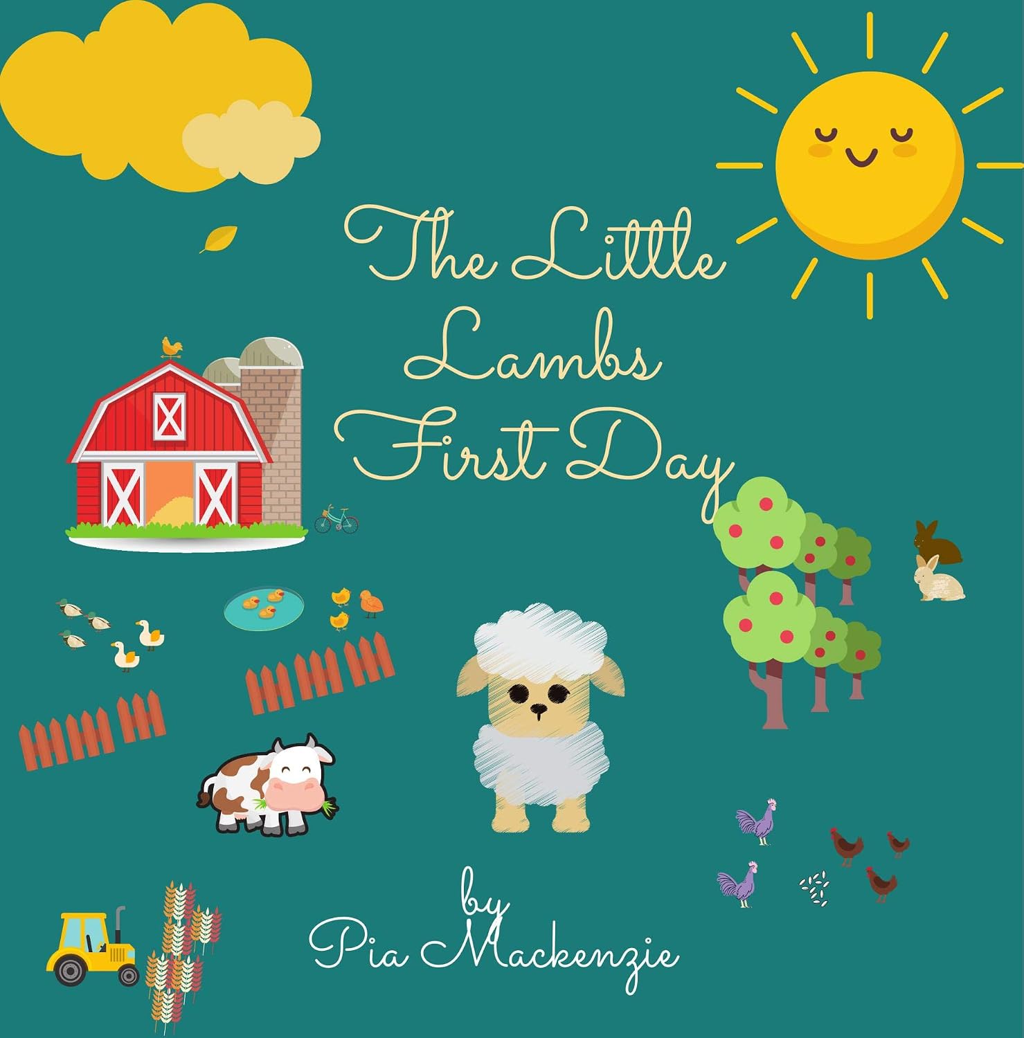 Little Lamb's First Day: Ideal for teaching children simple words by using pictures and a sweet story