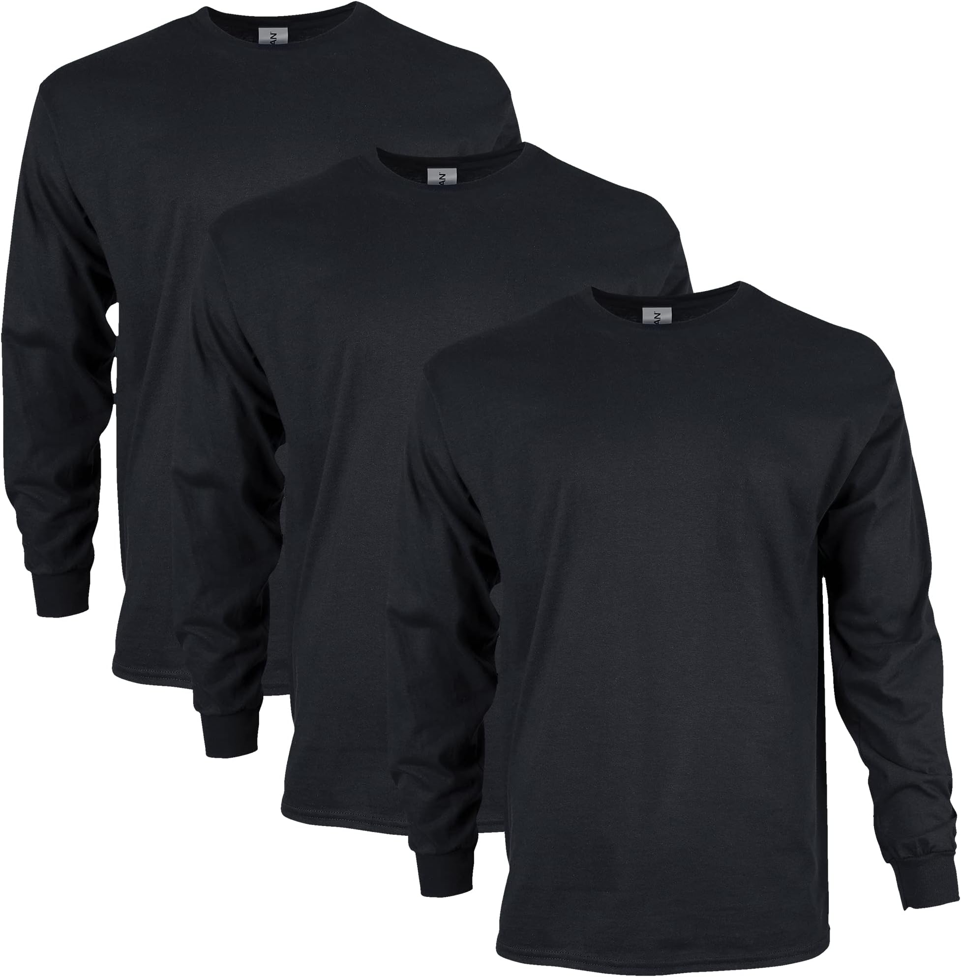 - Adult Ultra Cotton Long Sleeve T-Shirt, Style G2400, Multipack