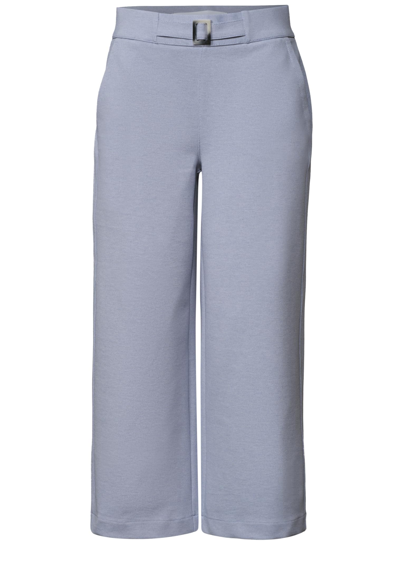 Street One Damen High Waist Culotte mit Schnallendetail 3819380