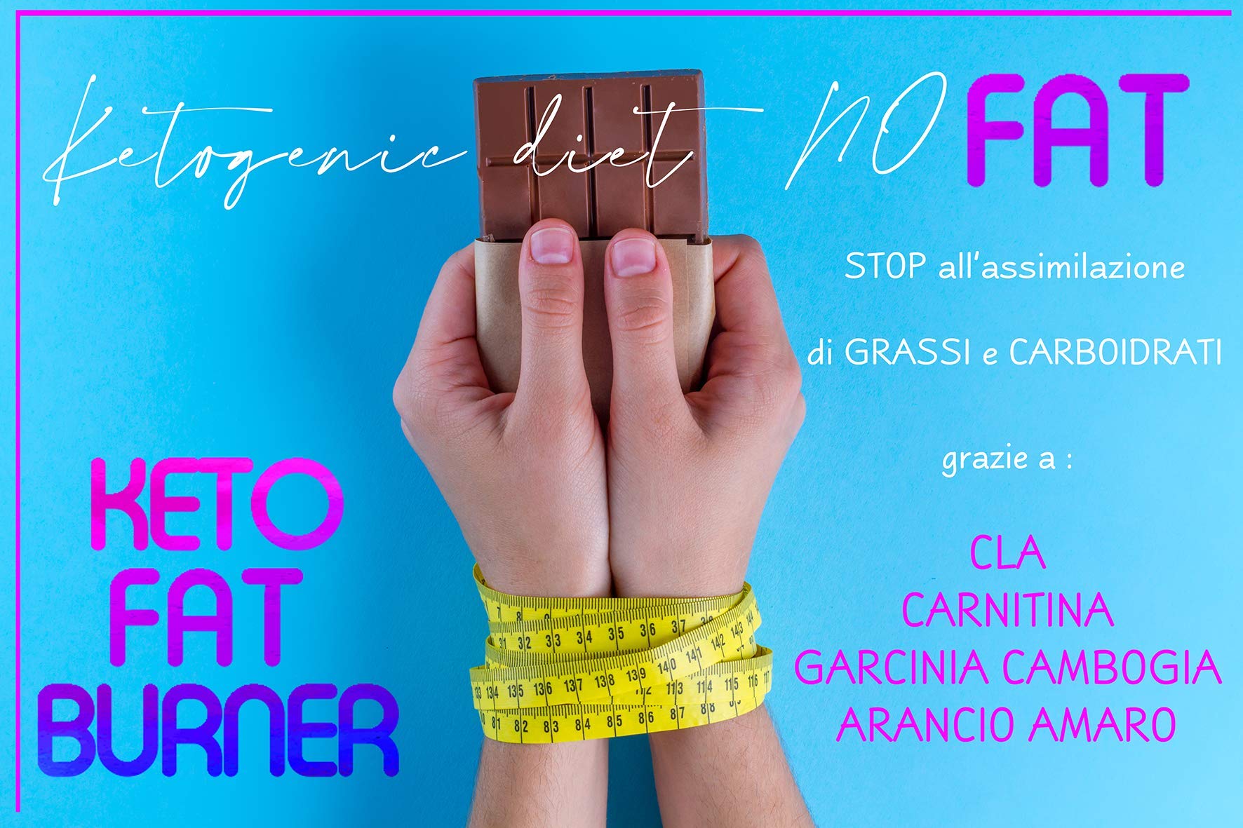 KETOGENIC Diet Shock | D-KETO D | con all'interno il POTENTE KETO Fat Burner Line@ | DIETA URTO per 5 GIORNI | PERDI PESO VELOCE !