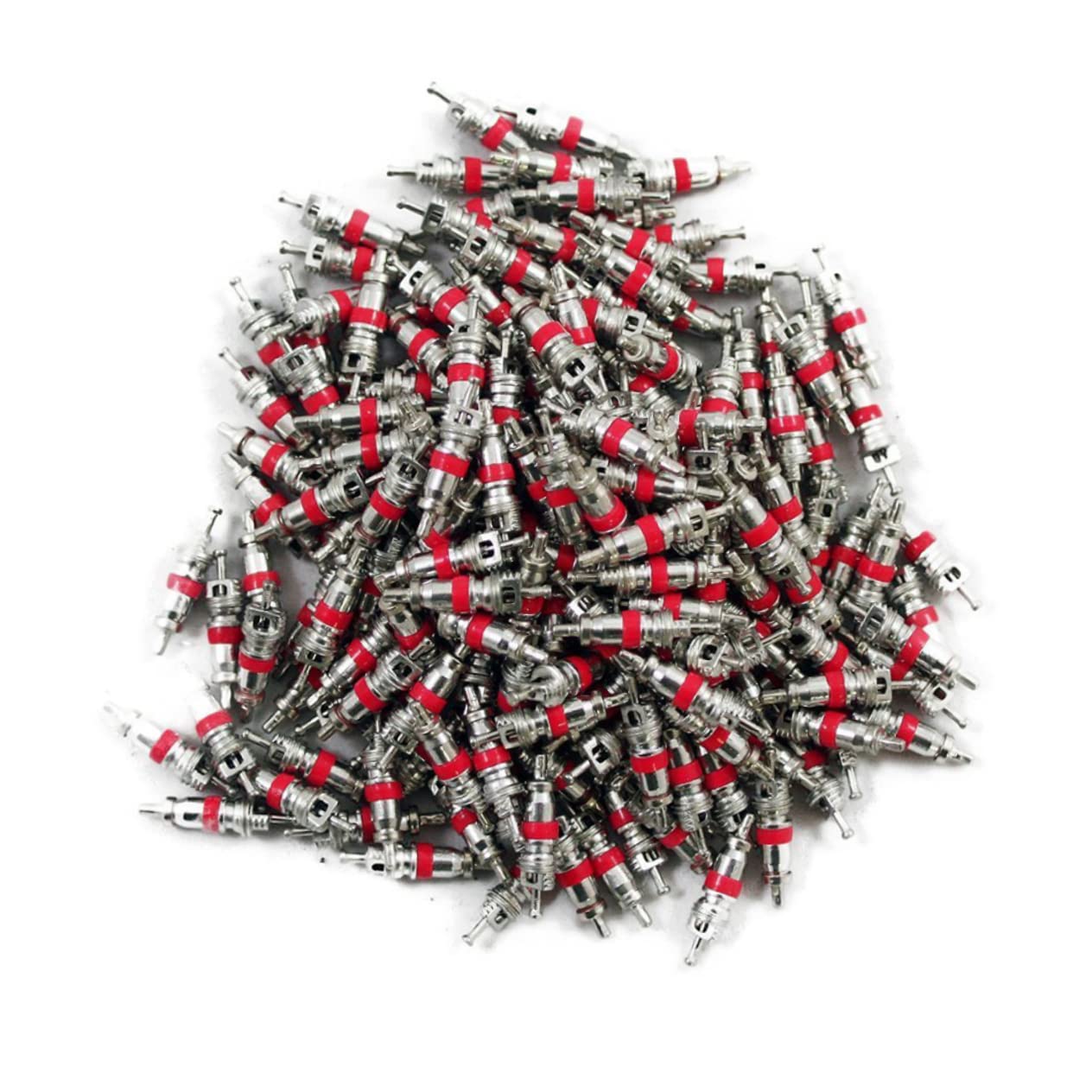 YARNOW 300 Pièces Noyau de pneu de pneu de de camion de voiture noyau de tige de pneu Alliage de zinc Accessoires
