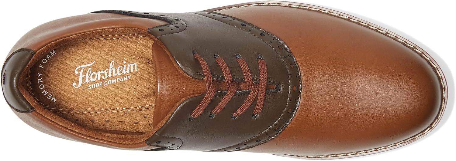 Florsheim Kids Vibe Jr. Boys Plain Toe Saddle Shoe (Toddler/Little Kid/Big Kid)