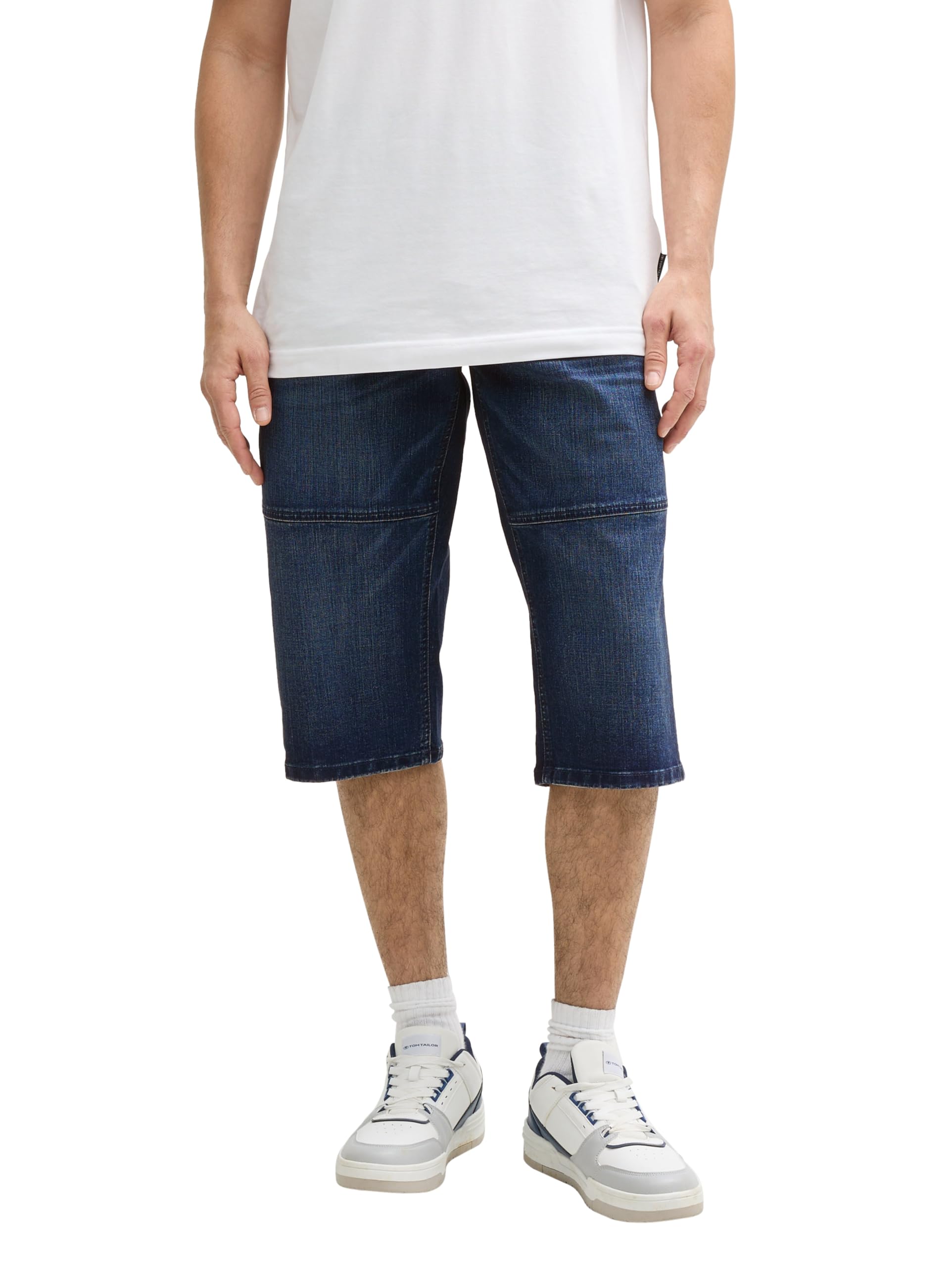 TOM TAILOR Tmorris Men's Relaxed Overknee Jeans Shorts