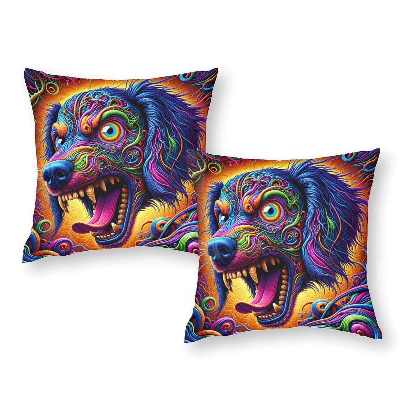 Housses de coussin à motifs de chiens pour embellir votre décoration intérieure de salon