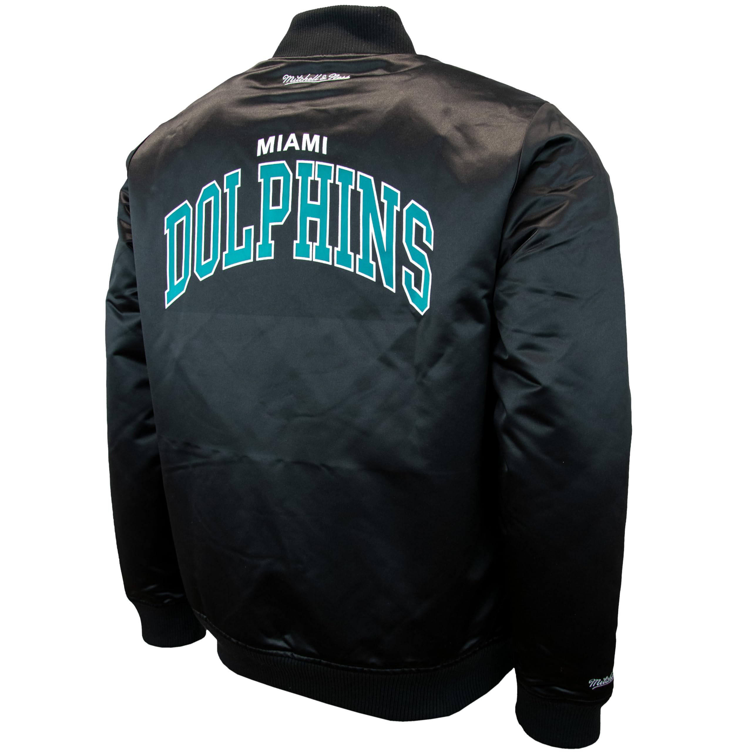 Mitchell & Ness NFL Team Bomber Chaqueta, Negro