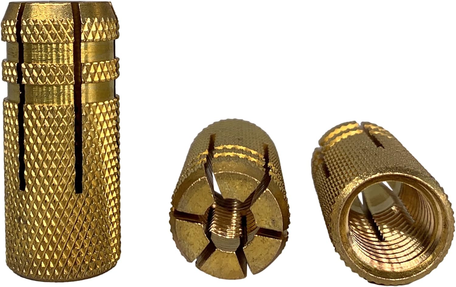 (Pack of 20 pcs) Brass Drop in Anchors M14 x 41 mm, Expansion Bolt