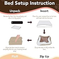 Vista 6 de Cama para perros Friends Forever 100 % gamuza, edición especial, gris