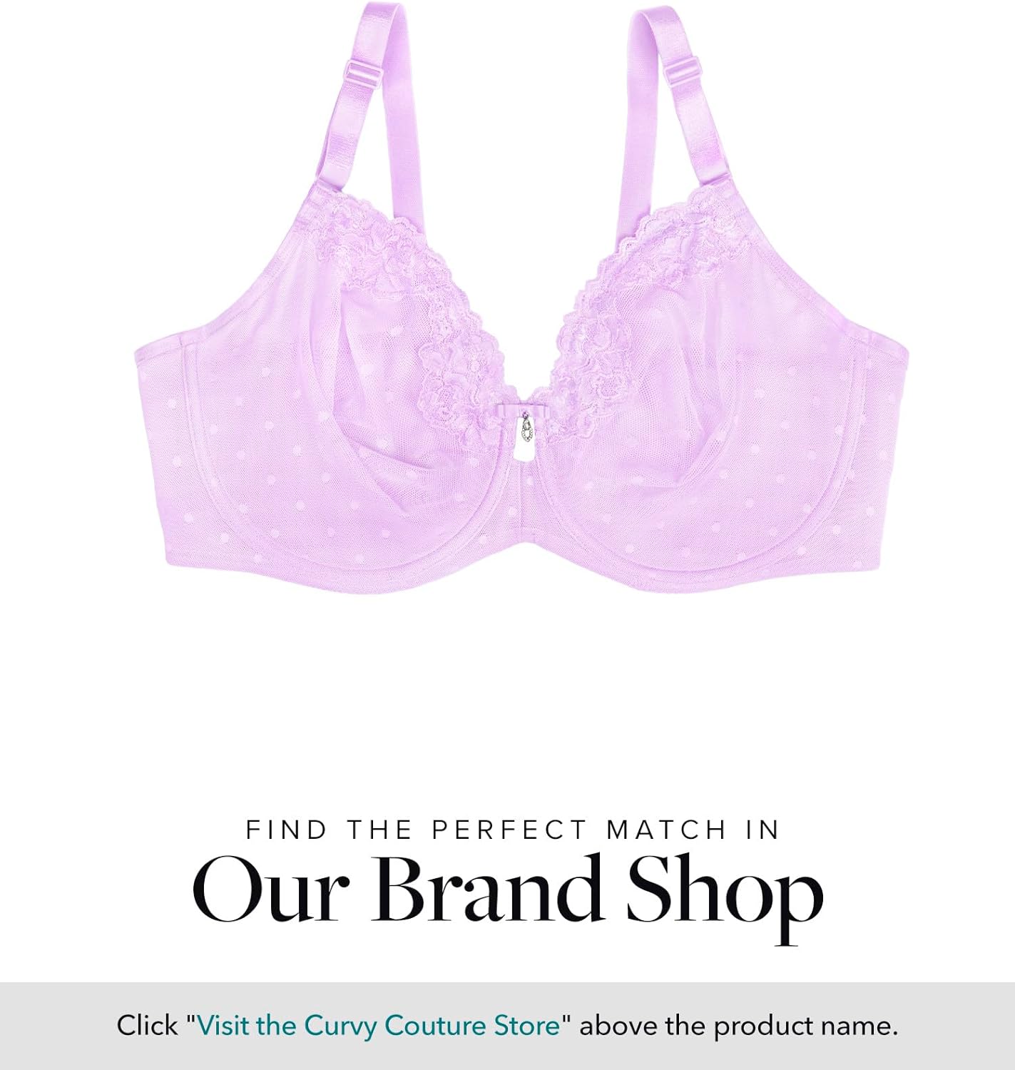 Curvy Couture womens Sheer Whisper High Cut Brief Panty - Image 5