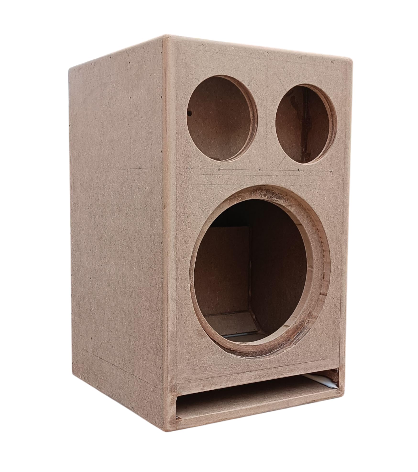14.5 MM MDF 8 in Subwoofer & 4 in Midrange & 4 in Tweeter All Round Corner with Subwoofer Outer Cutting Car Sub Spk Box-image-37