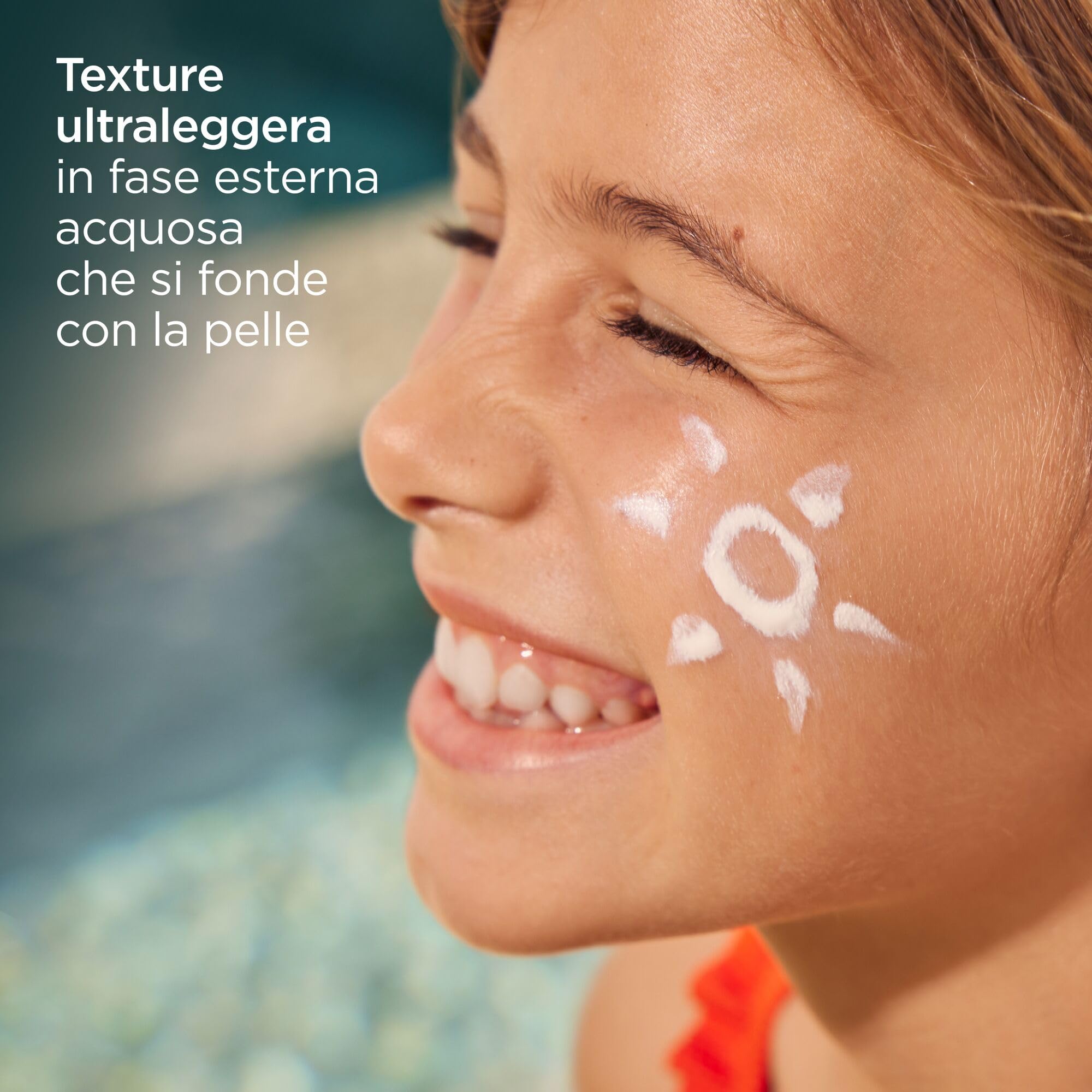 ISDIN Pediatrics Fusion Water MAGIC SPF 50 (50 ml) | Crema Solare Viso per Bambini | Texture Ultraleggera | Adatto per Tutte le Tipologie di Pelle