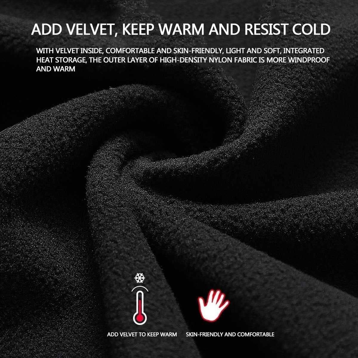 Guantes Running Guantes De Ciclismo For Deportes Al Aire Libre Cálidos De Invierno For Hombres Y Mujeres, Guantes De Invierno Con Todos Los Dedos Guantes Deporte Hombre