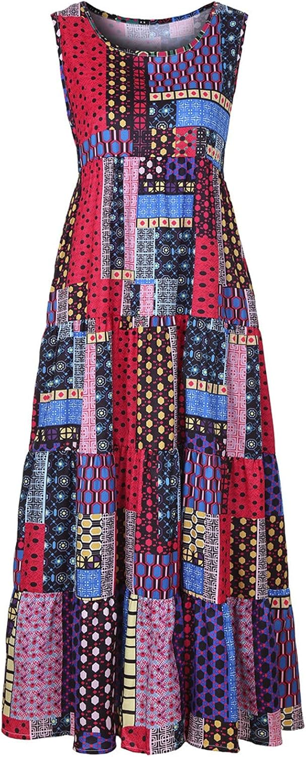 マキシワンピース レディース 春夏 花柄 ドレス ワンピース ノースリーブ タンクワンピ マキシ丈 リゾート ロングワンピース ゆったり 体型カバー 着痩せ カジュアル 夏ワンピース 大きいサイズ 部屋着 母の日 プレゼント マキシワンピース レディース 春夏 花柄 ドレス ワンピース ノースリーブ タンクワンピ マキシ丈 リゾート ロングワンピース ゆったり 体型カバー 着痩せ カジュアル 夏ワンピース 大きいサイズ 部屋着 母の日 プレゼント