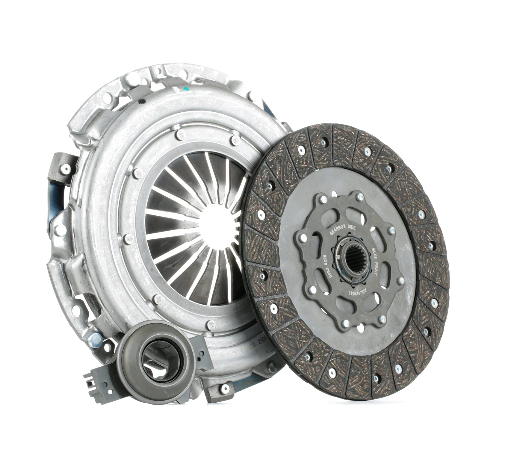 Clutch Kit 3pc (Cover+Plate+Releaser) ADL143045 Blue Print 55190108 60801995 New