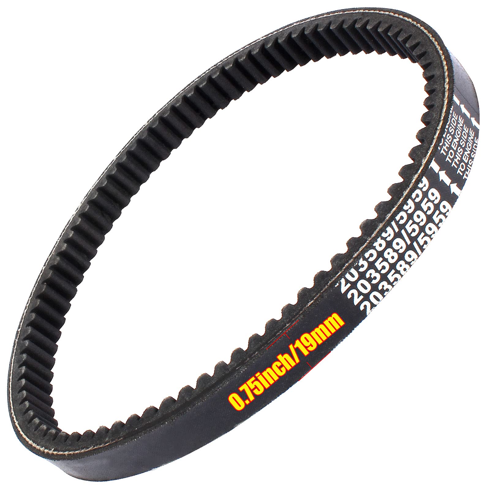 Cinghia Di Trasmissione Per Go Kart 30 Serie – Compatibile Manco, Comet TAV2, 5-7HP (3 Pezzi)