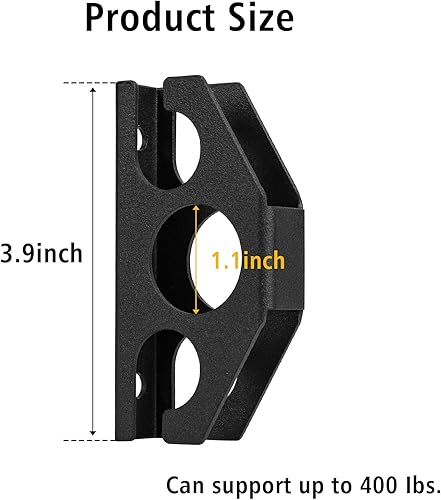 Miniatura 2 de Wpbhk 3 anclajes de pared de banda de resistencia anclajes de montaje en pared que ahorran espacio para entrenamientos de gimnasio en casa