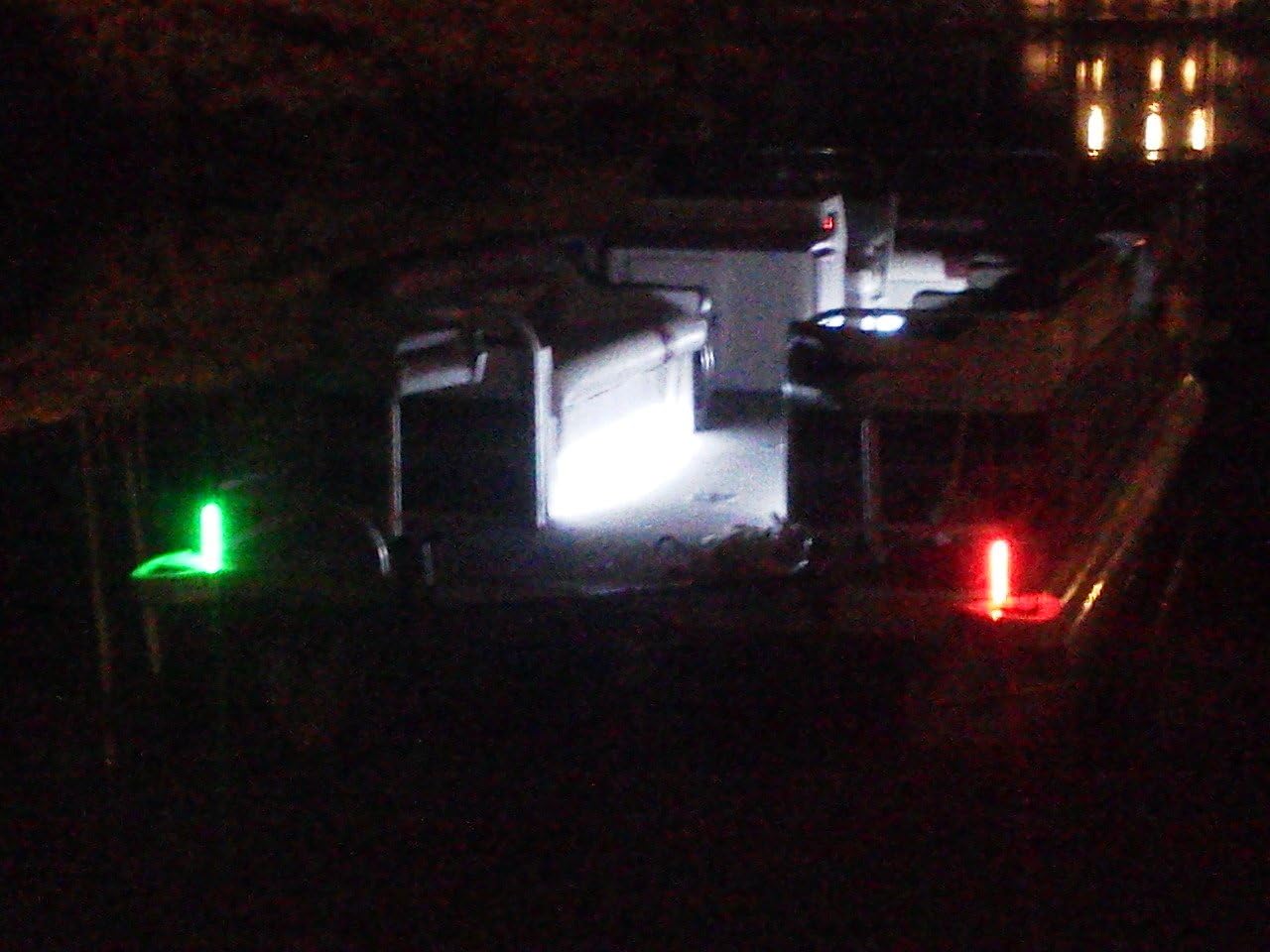 10 Inch Boat Bow Navigation lights Red & Green Black PCB