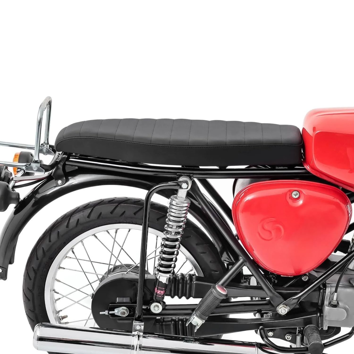 Sitzbank flach VS1 kompatibel mit Simson S50 S51 S70 Sitz schwarz