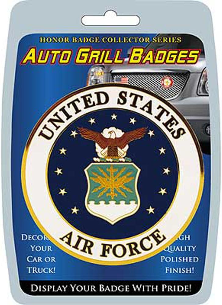 United States Air Force auto grill badge