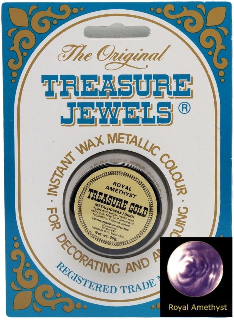 Treasure Jewels Metallic Gilding Wax 25g - Royal Amethyst