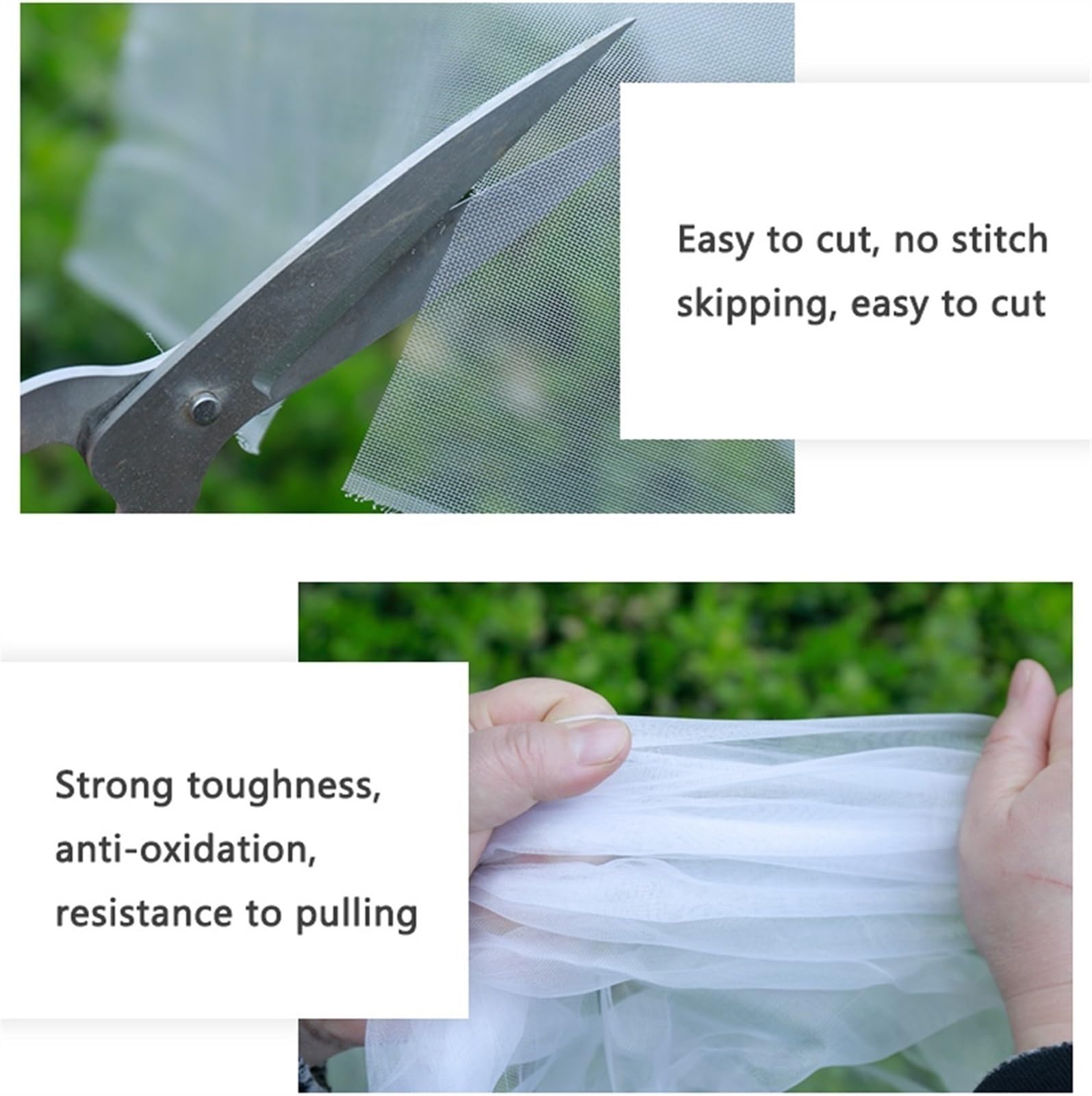 Filet anti-insectes de jardin en maille fine pour protéger les légumes, couverture durable contre les parasites, idéal pour les légumes et la protection des cultures