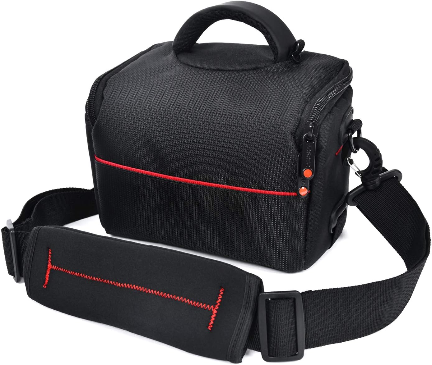 Borsa Fotografica Per Mirrorless E Bridge - Impermeabile, Imbottita - Tracolla Removibile, Formato XL - Foto 10