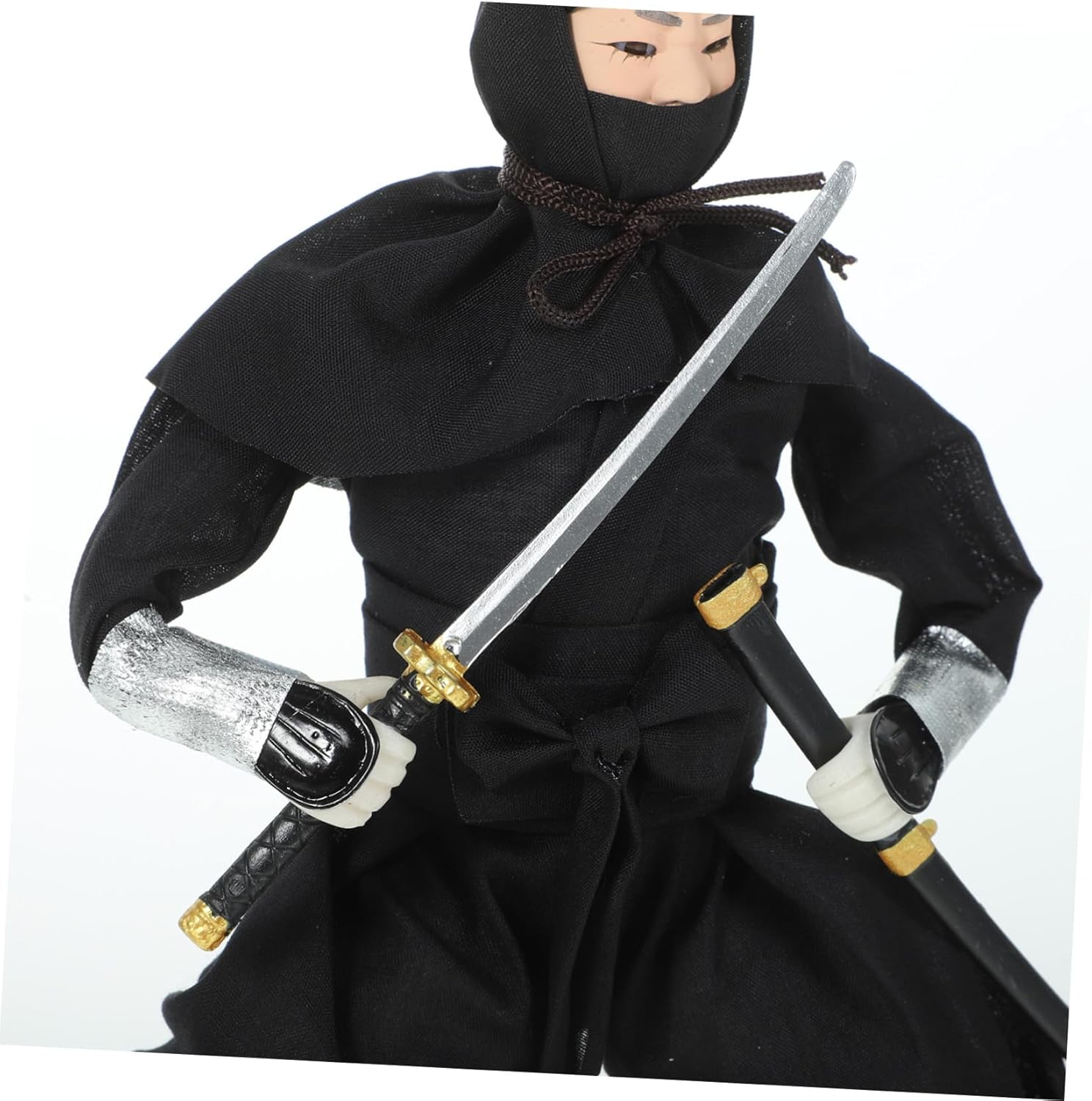 HANABASS Lovely Ninja Doll Figure Japanese Home Decor Artware for Living Room and Office Detailed Design Bright Colors Decorative Ninja Doll for Any Space