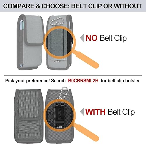 Miniatura 3 de ykooe Funda de nailon para teléfono celular, compatible con iPhone 17, 16, 15, 14, 13, 12, 11 y modelos Pro, Samsung Galaxy S20 S21 S22 S23 S24 S25,