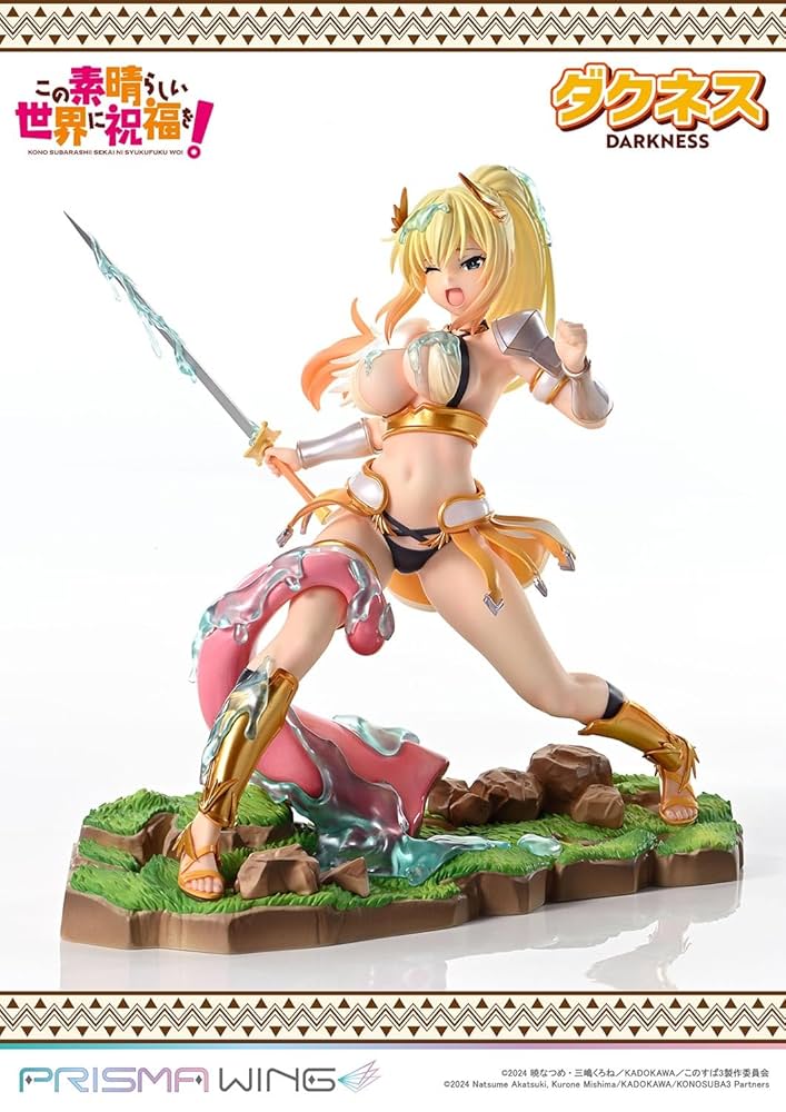 値下7/15までこの素晴らしい世界に祝福を！フィギュアアクアめぐみんダクネス この素晴らしい世界に祝福を！』 アクア スニーカー30周年記念