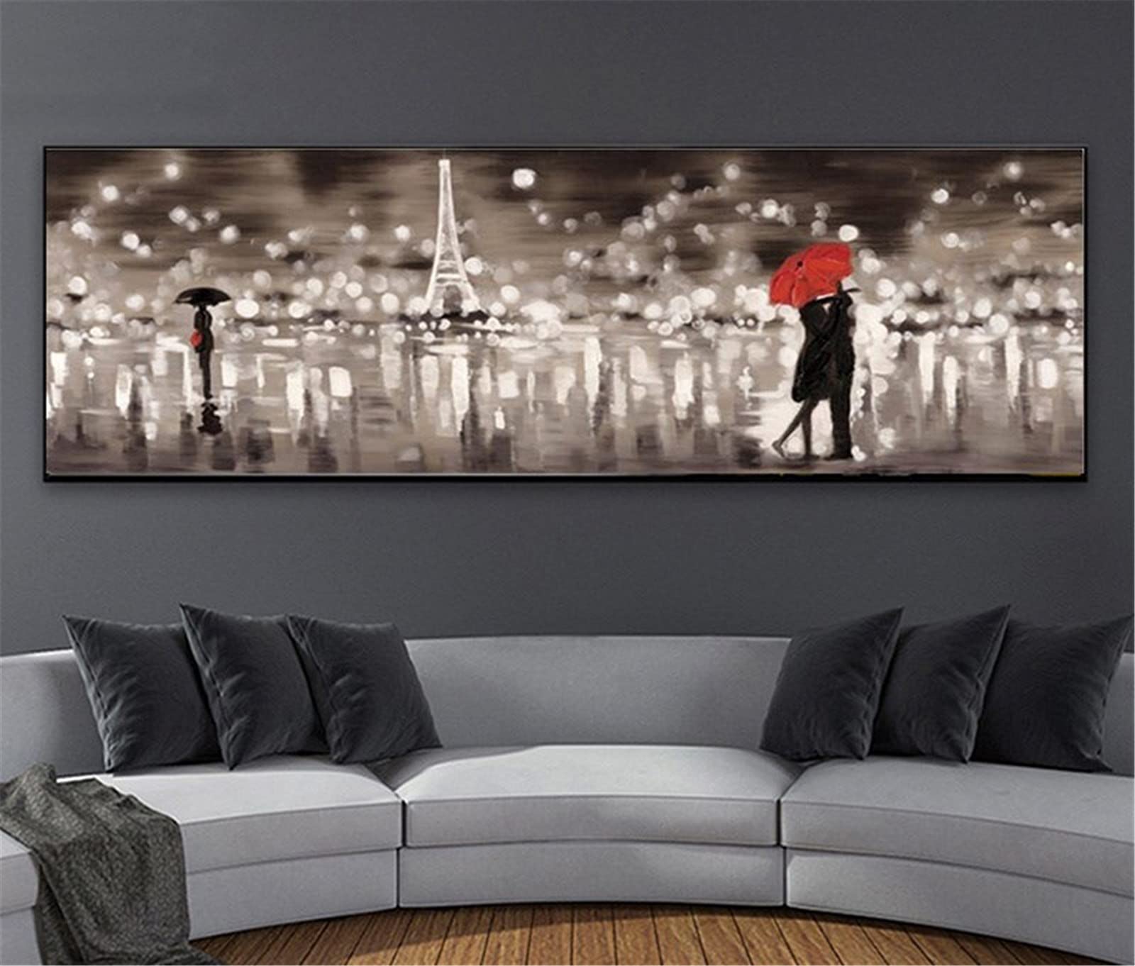 Diamond Painting Strass Large Size Paris, broderie carrée haut de gamme 5D