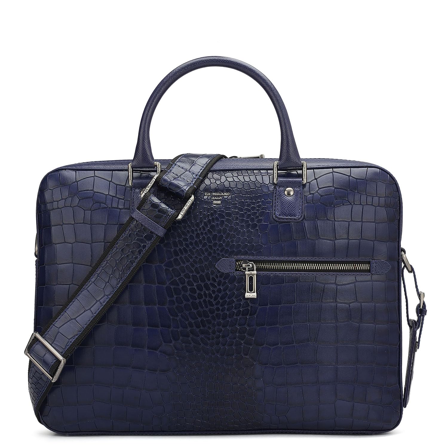da milano Leather Laptop Bag for Men & for Women - Fits Upto 14" Laptop-picture-32